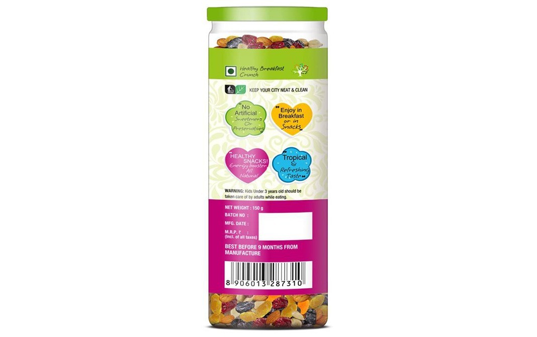 NourishVitals Seed & Fruit Mix Earthy Currants   Jar  150 grams